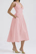 ruched-v-neck-sleeveless-dress-with-pockets OhSoStyled at Sophia's Style-24
